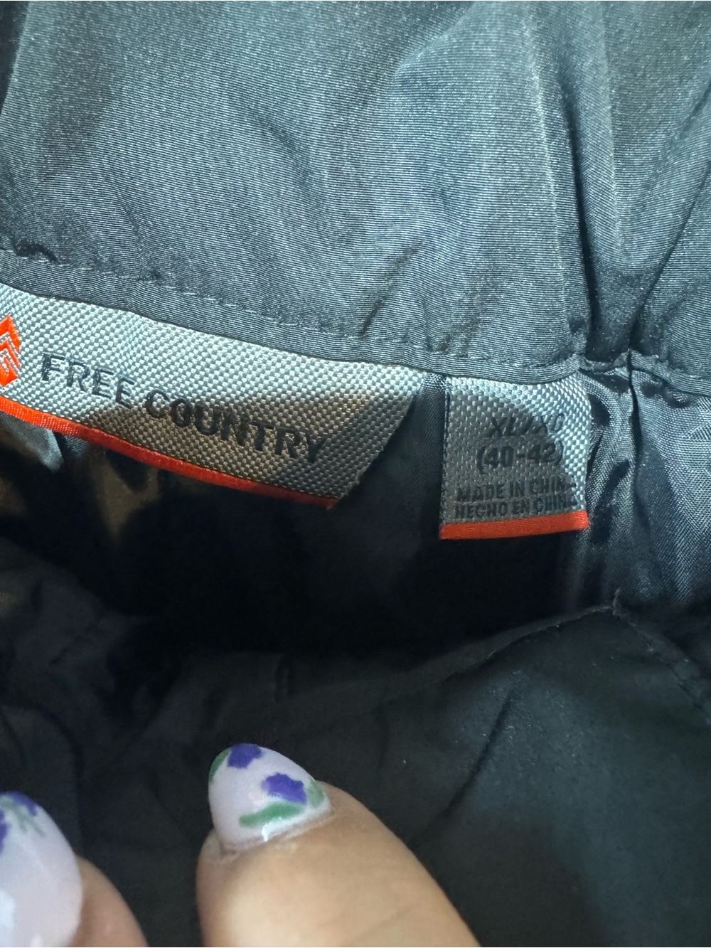 Free Country Black Insulated Snow Pants - Picture 3 of 4